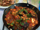 Eggplant "saganaki" 