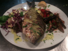 Grilled fish